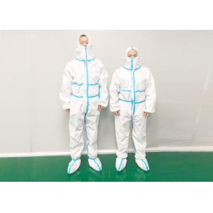 Light Weight Disposable Isolation Gowns Universal With Wrist Cuff