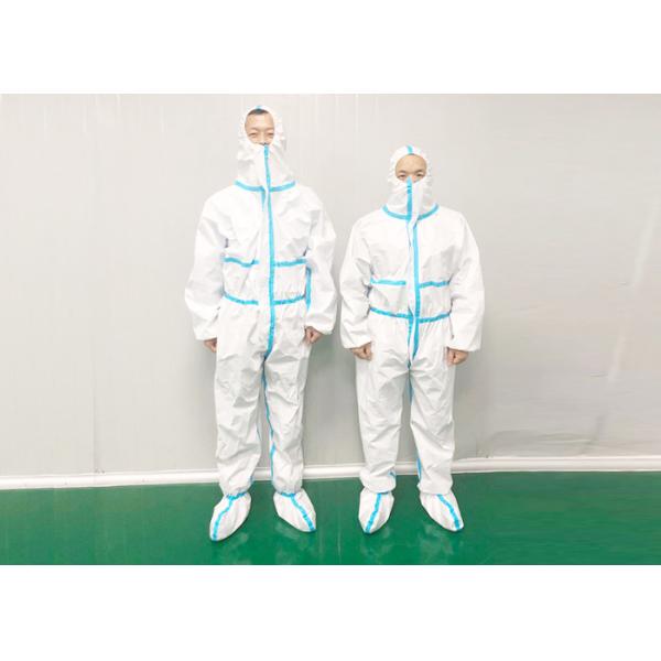 Buy Light Weight Disposable Isolation Gowns Universal With Wrist Cuff at wholesale prices