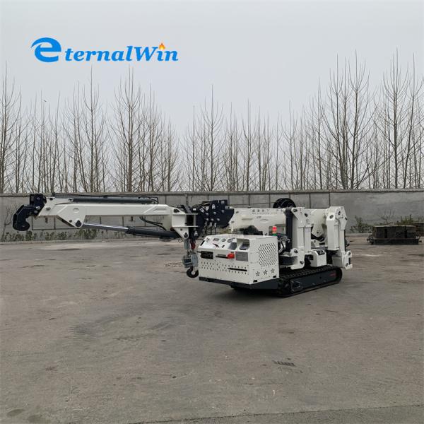 Buy Telescopic Boom 3 Ton Spider Crane For Lifting Capacity 12 Ton at wholesale prices