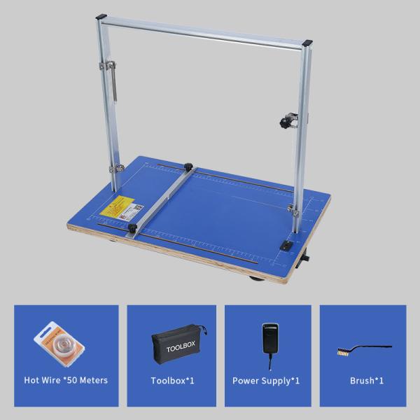 Buy Multifunctional  Table Top Hot Wire Foam Cutter 450mm at wholesale prices