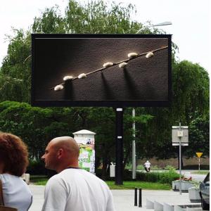 Front Service Outdoor Led Advertising Screen P10mm 320x320mm Module