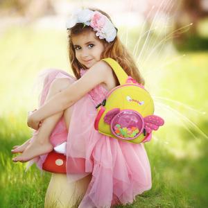 Cute Toddler Backpacks Water Resistant For Children Angel Design