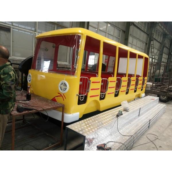 360 Degrees Rotation Kids Theme Park Rides , 24 Seats Crazy Bus Ride For All Ages