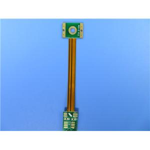 Flex-Rigid 3-Layer PCBs of Prototype PCB Built On Polyimide + FR4 fabricated per