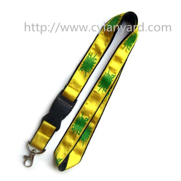 Buy Custom satin lanyards, double-layer satin ribbon lanyards, at wholesale prices