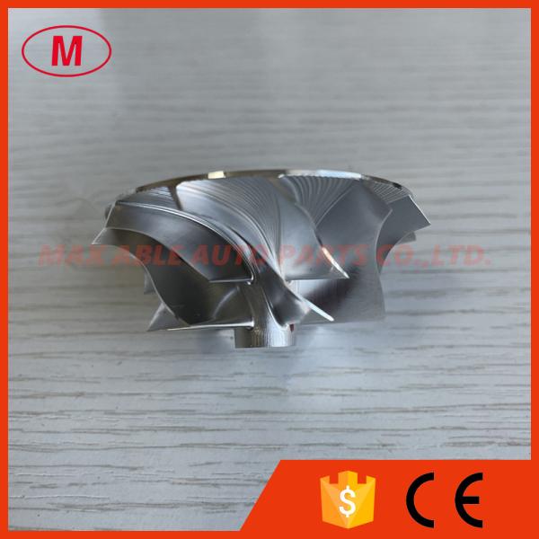 TD03 14T close 39.55/51.00mm 6+6 blades Turbo milling/aluminum 2618/billet compressor wheel