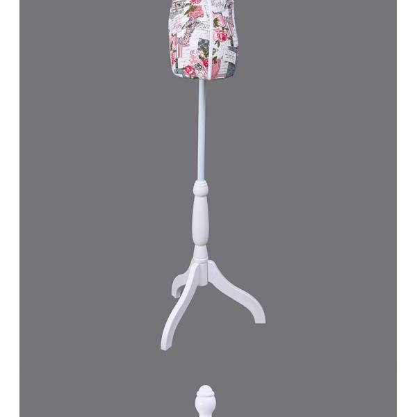 Factory direct sales foam cloth female model clothing display props bust printed linen cloth pin-inserable cloth