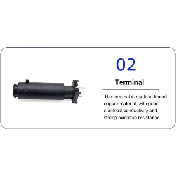 Bayonet Type PBT 16A 250V AC PCB 6x30 6x30mm 6.3X30mm Glass Panel Mounted Electrical Fuse Holder