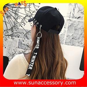 QF17024 Sun Accessory tendy fashion ball caps for girls ,caps in stock MOQ only