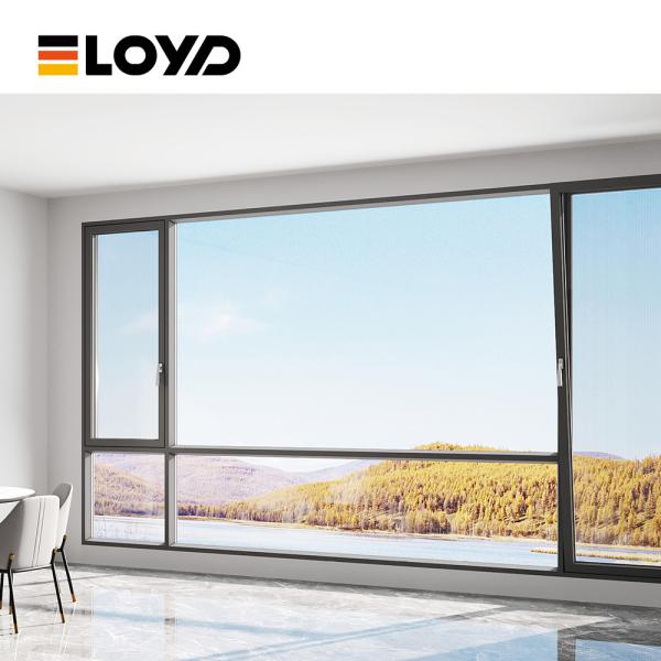 Buy Classic Aluminum Casement Window with Powder-Coated Finish at wholesale prices