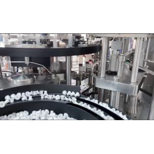 Plastic paste gel packaging dispensing veterinary syringes filling and capping