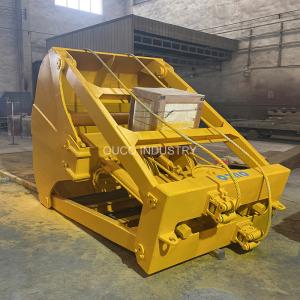 3 Cmb 2 Rope Coal Mechanical Grab Bucket Clamshell Hydraulic For Overhead Crane