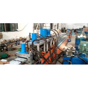 Hydraulic Three Punching Door Frame Roll Forming Machine Size Adjustable