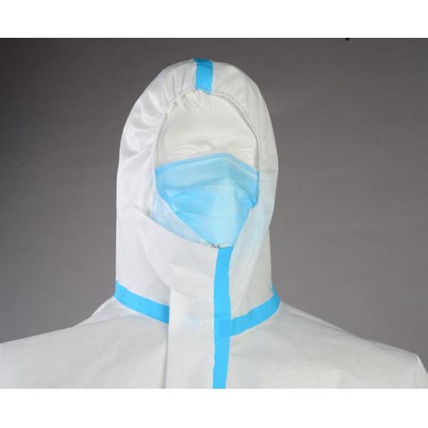 Buy White Personal Disposable Protective Coverall , Disposable Body Suit Oem at wholesale prices