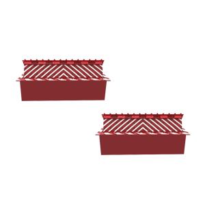 Light Warning LED Hydraulic Road Blocker Vehicle Control 3.7KW