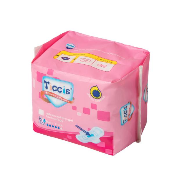 Buy All Natural Organic Cotton Sanitary Napkins 410mm Overnight Anion at wholesale prices