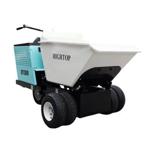 China 1300kg Load Capacity Gasoline Dump Truck with 6L Fuel Tank on sale