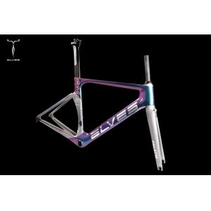 Quality NEW FULL Fiber CARBON 700C ROAD bike AERO FRAME fork 700C*47CM S-T for sale