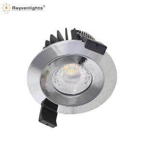 China Ip Rated Dimmable Fireproof Fire Rated Bathroom Downlights on sale