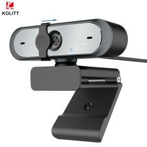 Quality Video Conferencing FHD 1080P Webcam Black External Privacy Cover Webcam for sale