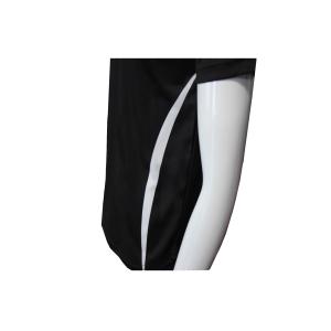 180 GSM 100% Polyester Men Stand Collar Short Sleeve T Shirt Sublimation