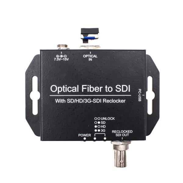 Buy Telecommunication Optical Fiber To 3G/HD-SDI Video Converter Receiver at wholesale prices