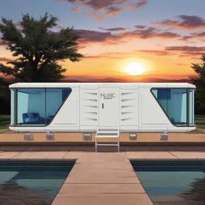 Portable Space Capsule House 38㎡ Prefabricated Modular