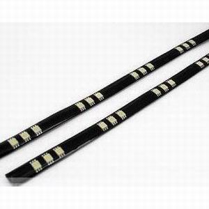 5050 hyper bright ribbon 12 SMD blue flexible led strip light with waterproof