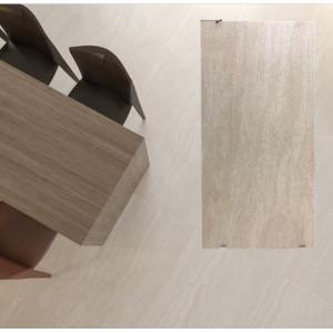 Quality 24x48 Italian Travertine Stone Look Porcelain Tiles 60x120 600x1200 for Interior Wall for sale