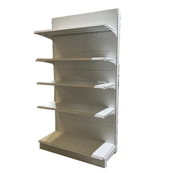 Factory customized color size supermarket gondola shelving book shelf metal