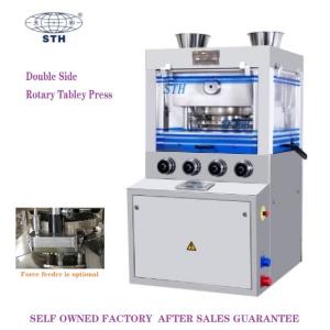 80KN Pharmaceutical Chemical Rotary Tablet Press Machine With Touch Screen