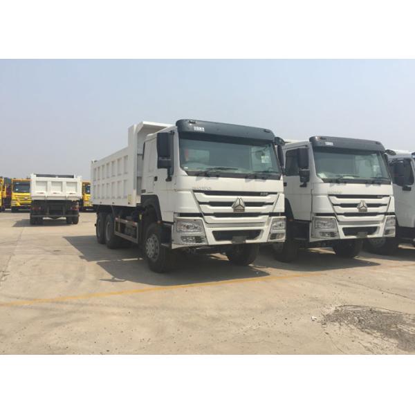 Mining Industry Tipper Dump Truck 10 Wheel 30 - 40Ton HYVA Front Lifiting Cylinder