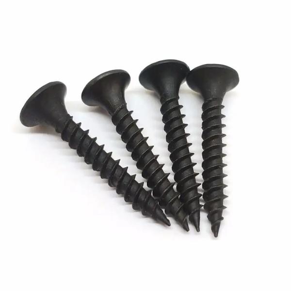 Buy Zinc Coated Drywall Screws Steel Plasterboard Screw Black / Grey Phosphate at wholesale prices