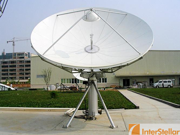 InterStellar 4.5m Ku band Satellite Antenna / Uplink Station Satellite