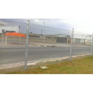 Powder Spray 4mm wire diameter ClearVu 358 mesh fence