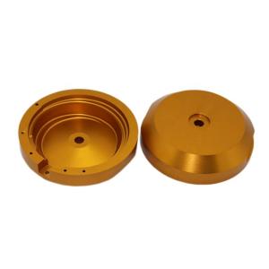 Dark Yellow Anodized Aluminum 6061 CNC Turning Parts