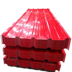 Tolerance 1% PPGI Roof Sheet 275g Colour Coated Steel Roofing