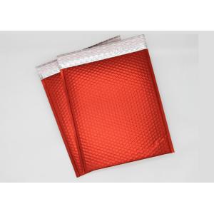 Gloss Waterproof Metallic Bubble Envelopes Blank Printed Material For Shipping
