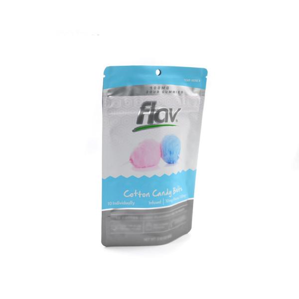 Food Packaging Reusable Zipper Pouch Eco Friendly Customized Logo Printing