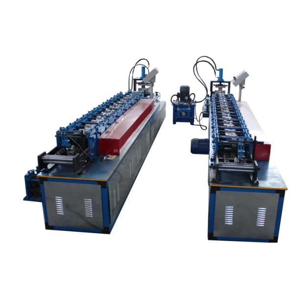 Buy PLC Controlled 3T 380V Roll Up Door Forming Machine With Hydraulic Cutting 15m/min Speed at wholesale prices