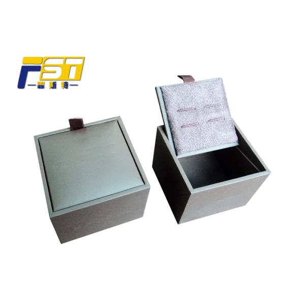 Silver Stamping Point Of Sale Luxury Goods Display Packaging Boxes For Jewelry Store