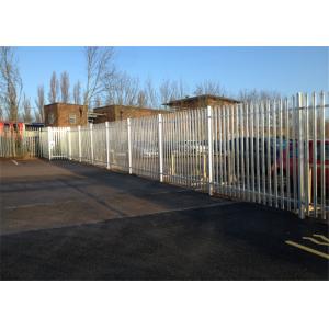 3 Rail Triple Pointed Steel Palisade Fencing Include Fixing