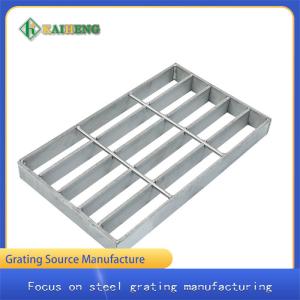 Q235 High Bearing metal Galvanized Steel Grid Panels Grating Customized