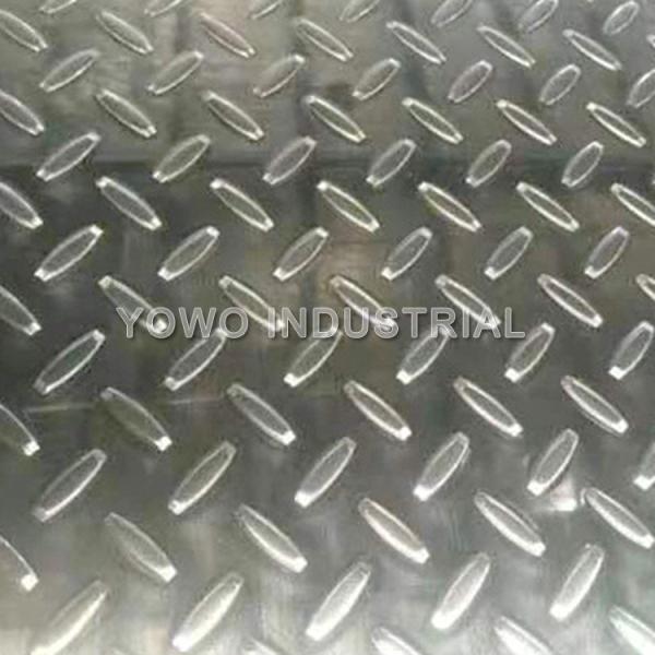 Buy Hot Rolled 1500mm Width 2.0mm Aluminium Chequer Plate Sheet at wholesale prices