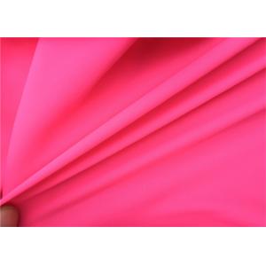 180GSM 4 Way Stretch Weft Knitted Single Jersey Polyester Spandex Fabric