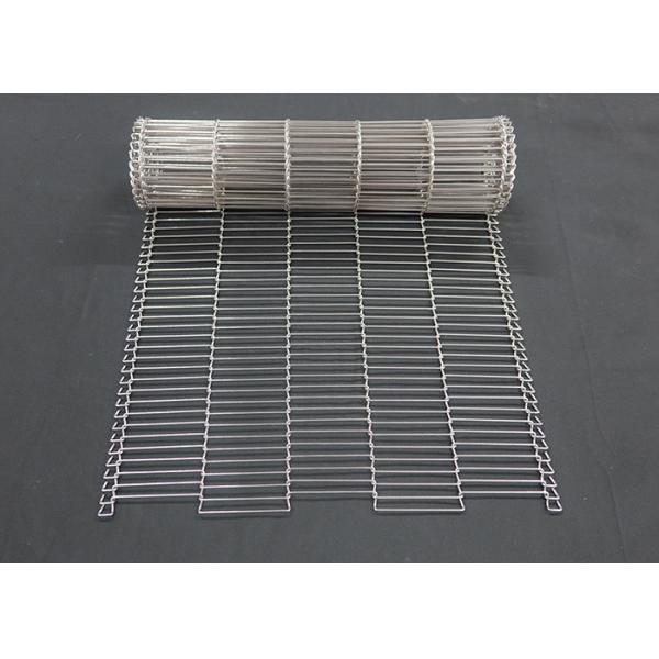 Buy 1mm Food Chocolate Enrober Wire Mesh Conveyor Belt Stainless Steel Flat Flex at wholesale prices