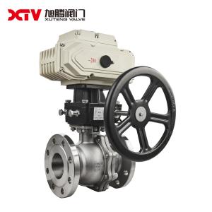 Xt Q41F-16P Stainless Steel Flanged Floating Ball Valve PN16 for Oil and Gas