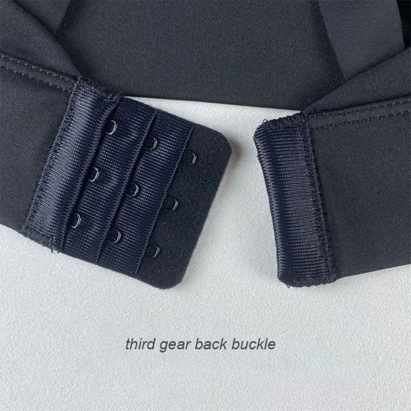 Fitness Crop Top Cross Back Bra Plus Size Shockproof Longline Underwear