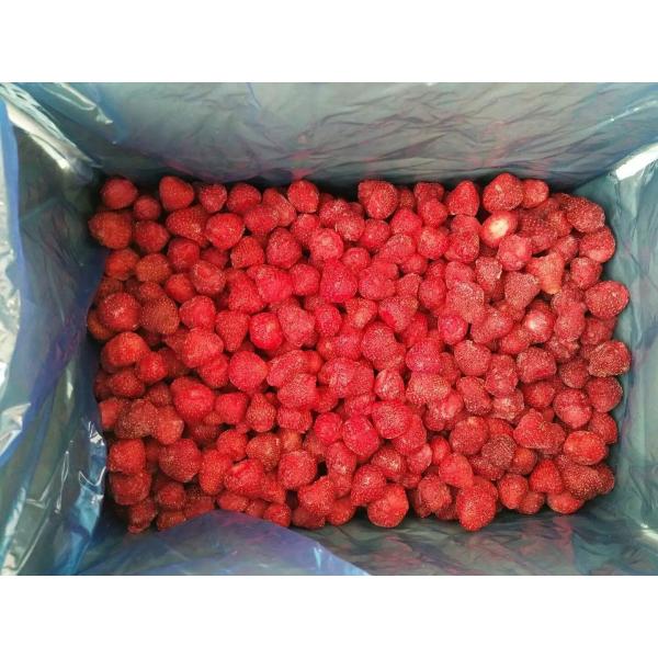Buy No Artificial Colors Bulk Frozen Strawberries With Whole/ Dice / Slice Shape at wholesale prices