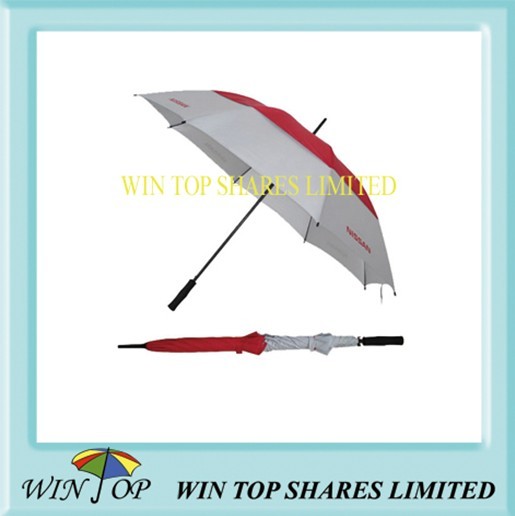 Buy 30" 2 Layers Ad Golf Umbrella for Nissan(WT5075) at wholesale prices